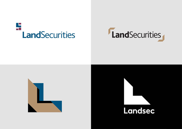 Landsec商業地產公司品牌命名和品牌vi形象設計