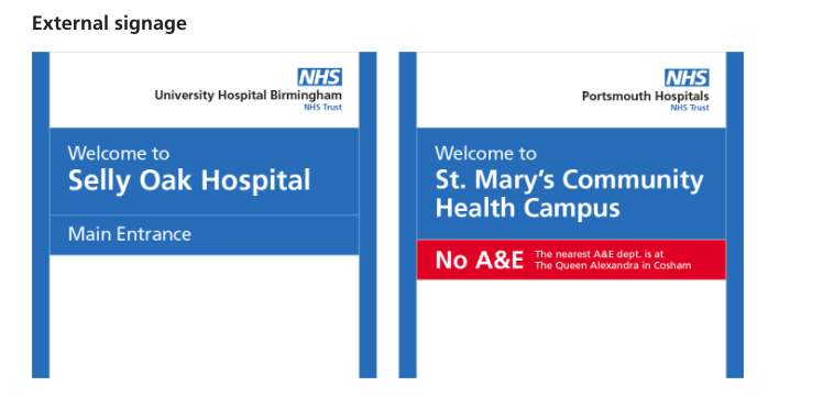 醫院全科醫生診所NHS品牌設計
